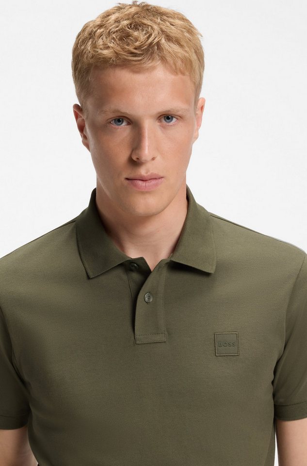 BOSS ORANGE Poloshirt Passenger Regular Fit Classic Stretch Pique Polo, pflegeleicht, Baumwolle mit Elasthan – Bild 2 von 5