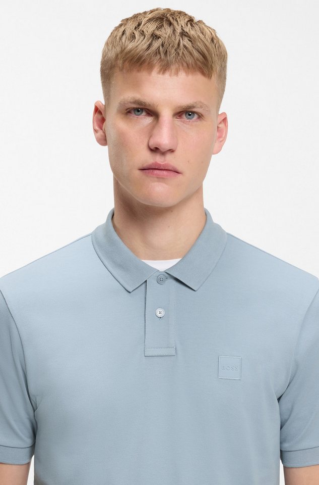 BOSS ORANGE Poloshirt Passenger Regular Fit Classic Stretch Pique Polo, pflegeleicht, Baumwolle mit Elasthan – Bild 2 von 5