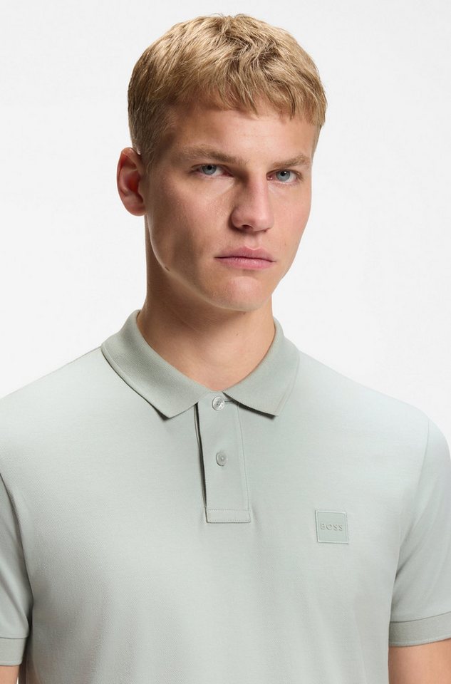 BOSS ORANGE Poloshirt Passenger Regular Fit Classic Stretch Pique Polo, pflegeleicht, Baumwolle mit Elasthan – Bild 2 von 5