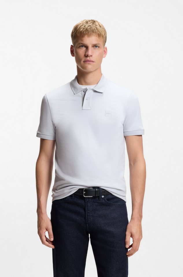 BOSS ORANGE Poloshirt Passenger Regular Fit Classic Stretch Pique Polo, pflegeleicht, Baumwolle mit Elasthan – Bild 2 von 5