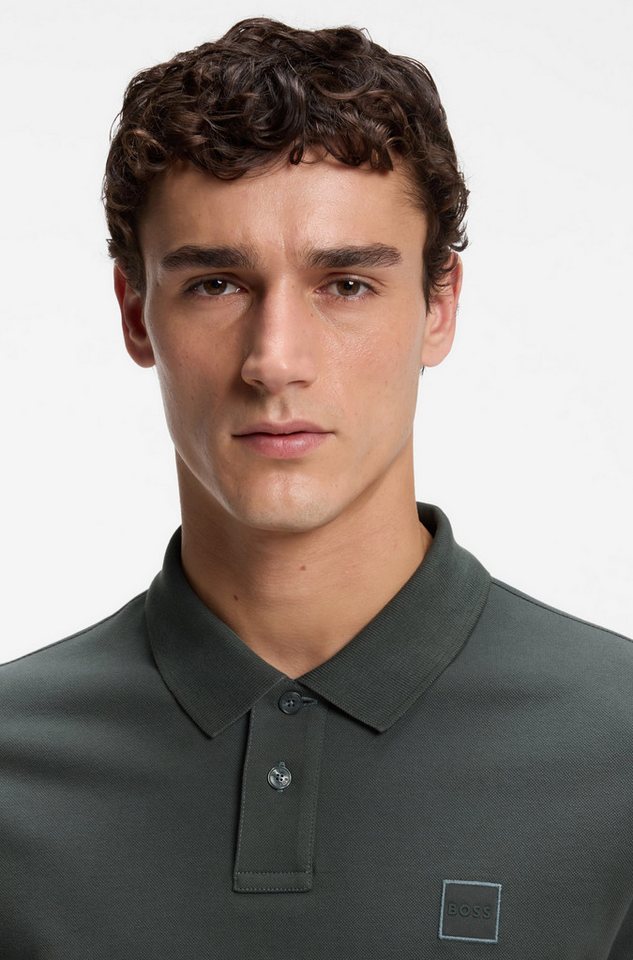 BOSS ORANGE Poloshirt Passenger Regular Fit Classic Stretch Pique Polo, pflegeleicht, Baumwolle mit Elasthan – Bild 2 von 5