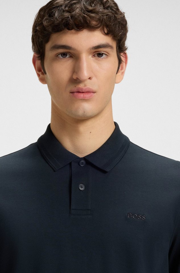 BOSS ORANGE Poloshirt Pe Interlock Langarm Polo mit Polokragen – Bild 2 von 5