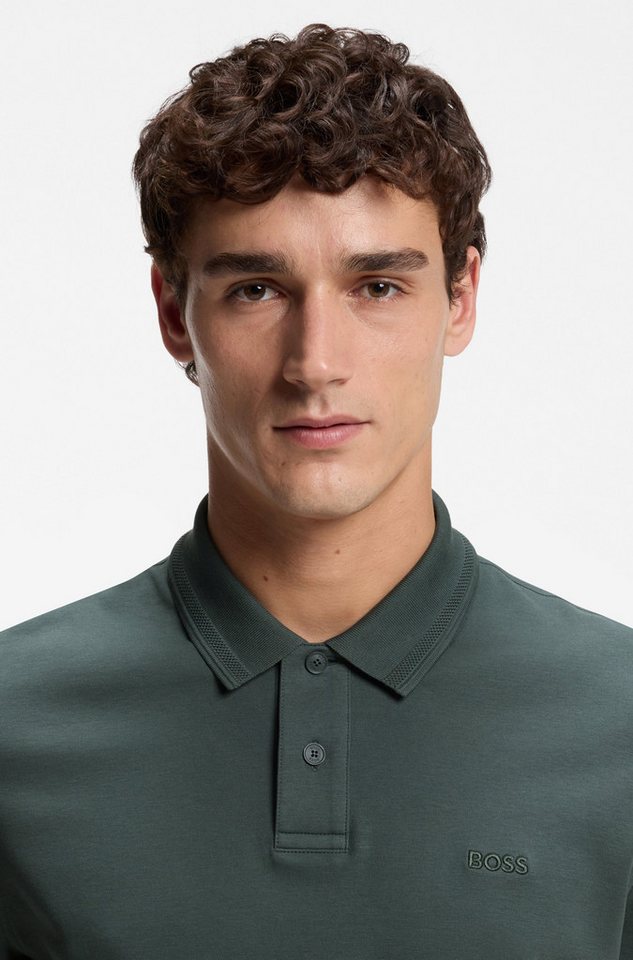 BOSS ORANGE Poloshirt Pe Interlock Langarm Polo mit Polokragen – Bild 2 von 5