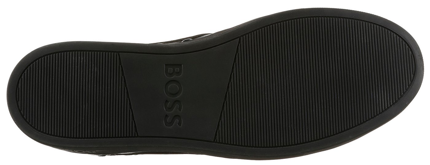 BOSS ORANGE Rhys_Tenn Sneaker Freizeitschuh, Halbschuh, Schnürschuh mit Ziernähten – Bild 3 von 5