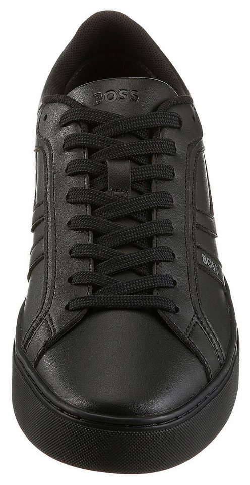 BOSS ORANGE Rhys_Tenn Sneaker Freizeitschuh, Halbschuh, Schnürschuh mit Ziernähten – Bild 4 von 5