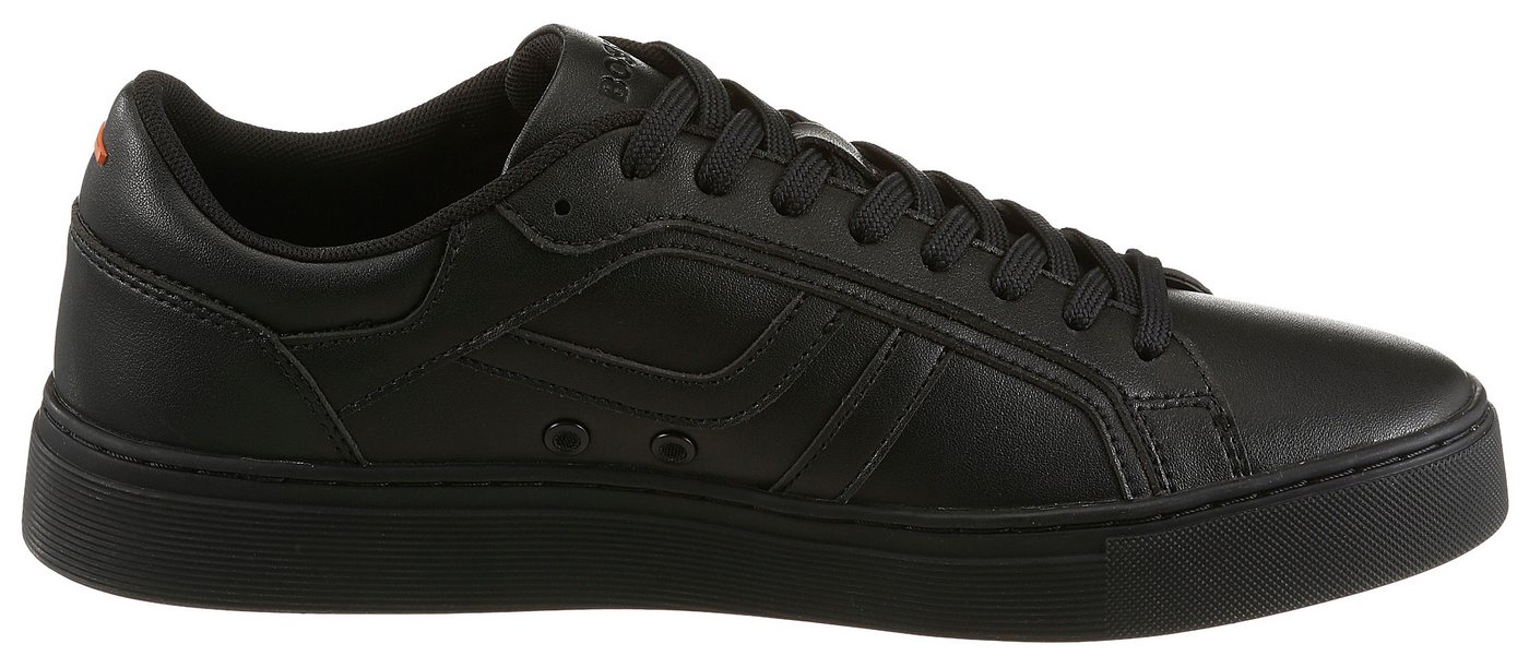 BOSS ORANGE Rhys_Tenn Sneaker Freizeitschuh, Halbschuh, Schnürschuh mit Ziernähten – Bild 5 von 5