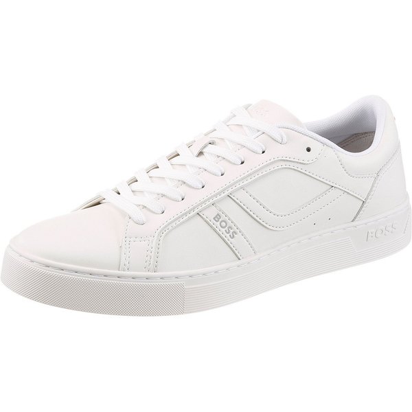 BOSS ORANGE Rhys_Tenn Sneaker Freizeitschuh, Halbschuh, Schnürschuh mit Ziernähten
