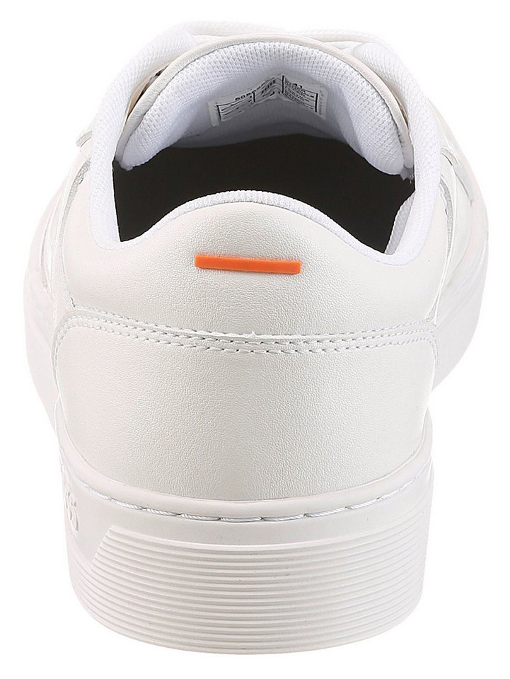 BOSS ORANGE Rhys_Tenn Sneaker Freizeitschuh, Halbschuh, Schnürschuh mit Ziernähten – Bild 2 von 5