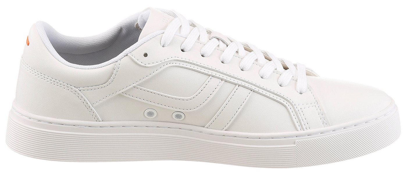 BOSS ORANGE Rhys_Tenn Sneaker Freizeitschuh, Halbschuh, Schnürschuh mit Ziernähten – Bild 5 von 5