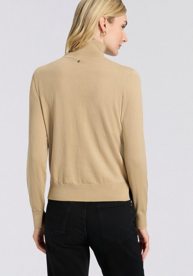 BOSS ORANGE Rollkragenpullover Faghettini Premium Damenmode aus softer Wollmischung – Bild 2 von 5