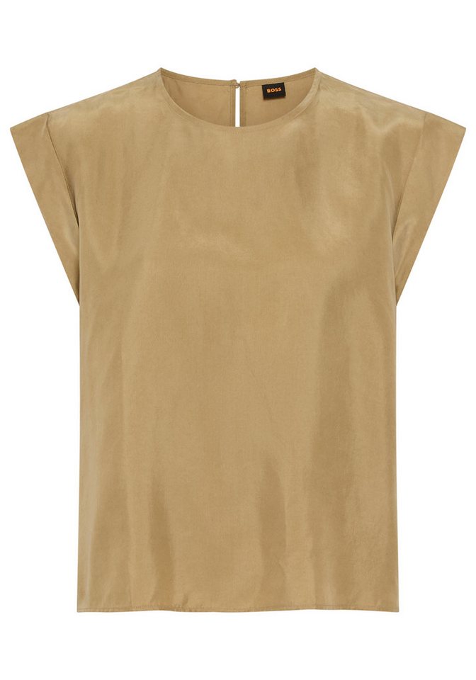 BOSS ORANGE Shirtbluse Irnette Premium Damenmode mit Ärmelaufschlag – Bild 2 von 3