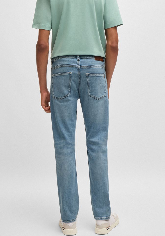 BOSS ORANGE Slim-fit-Jeans Delaware Soft-Motion-Denim Schmale Silhouette bei mittlerer Leibhöhe – Bild 4 von 5