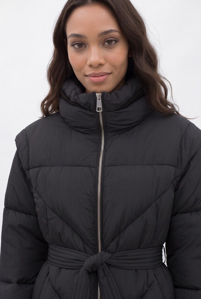 BOSS ORANGE Steppjacke Piobella Premium Damenmode Regular Fit, tailliert, mit Gürtel – Bild 3 von 5