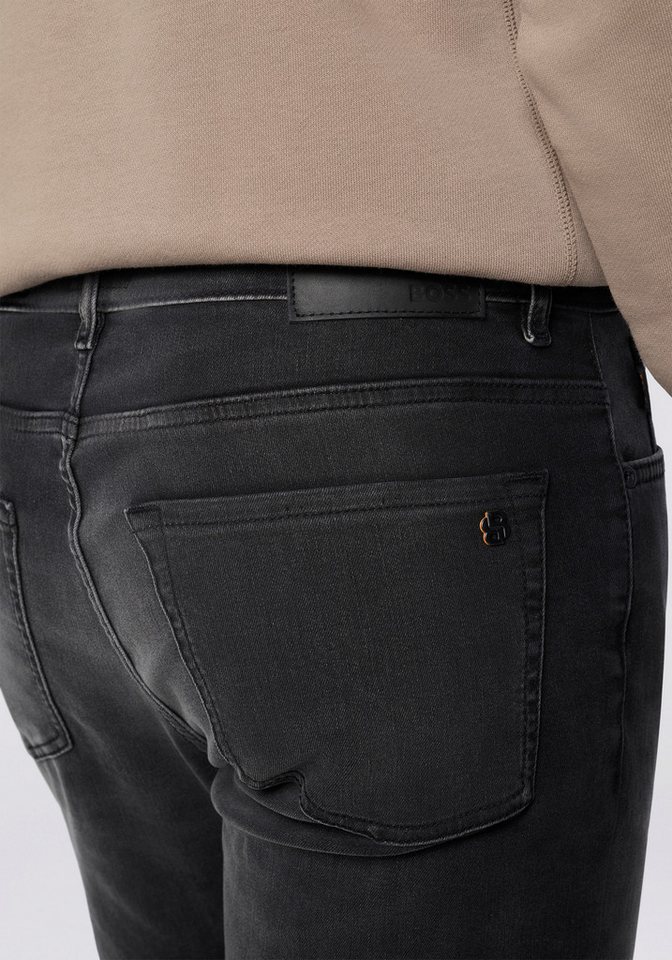 BOSS ORANGE Straight-Jeans Re Maine Stretch Denim Regular Gerades Bein Mittlere Leibhöhe – Bild 3 von 5