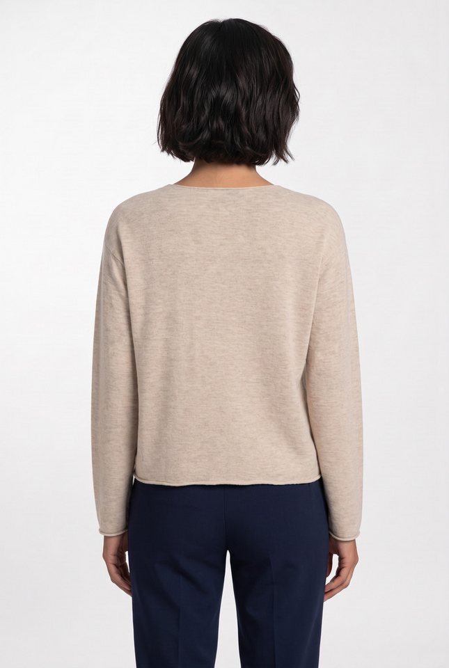BOSS ORANGE Strickpullover Faprani Premium Damenmode aus einem Kaschmir-Woll-Mix, Relaxed Fit – Bild 3 von 5