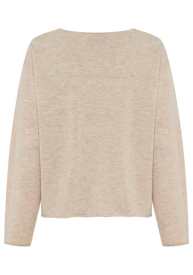 BOSS ORANGE Strickpullover Faprani Premium Damenmode aus einem Kaschmir-Woll-Mix, Relaxed Fit – Bild 5 von 5