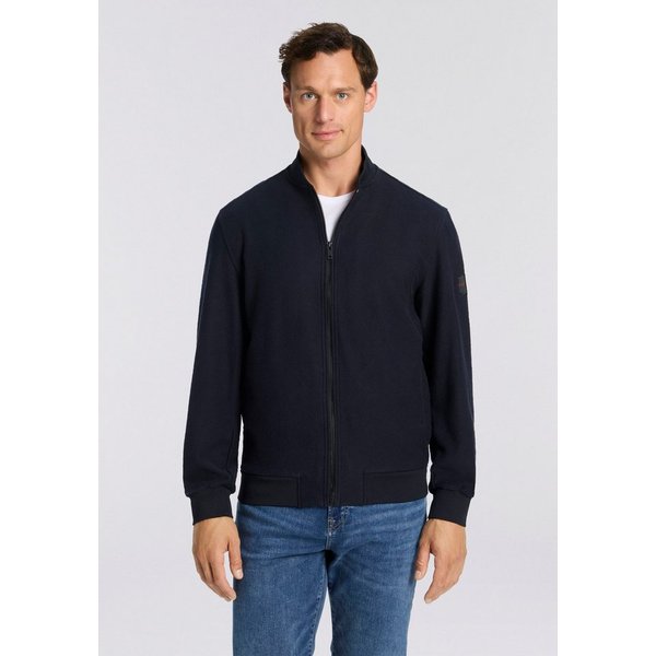 BOSS ORANGE Sweatjacke Lisimba oversize fit, Strickbündchen