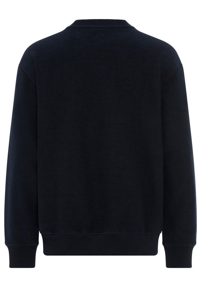 BOSS ORANGE Sweatshirt Rundhalsausschnitt, Regular Fit, Kängurutasche – Bild 5 von 5