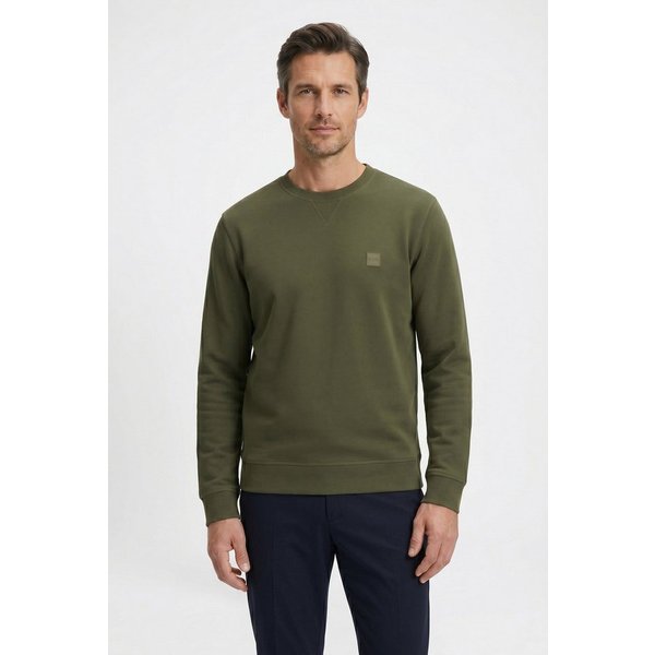 BOSS ORANGE Sweatshirt Westart mit BOSS Logopatch
