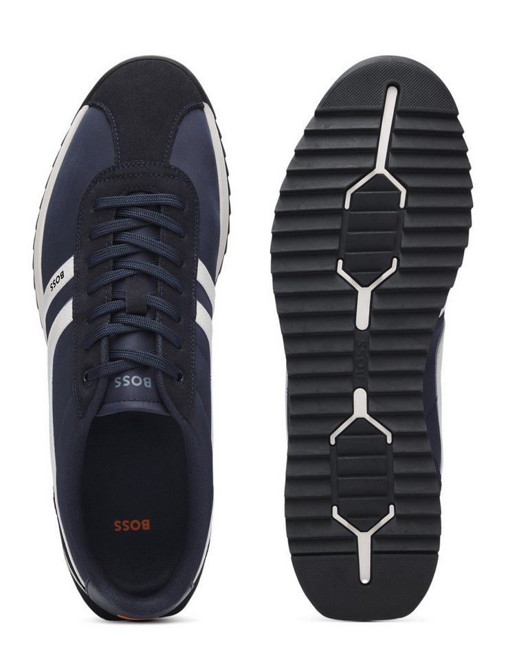 BOSS ORANGE Zayn_Lowp Sneaker Freizeitschuh, Halbschuh, Schnürschuh im Retro-Look – Bild 3 von 5