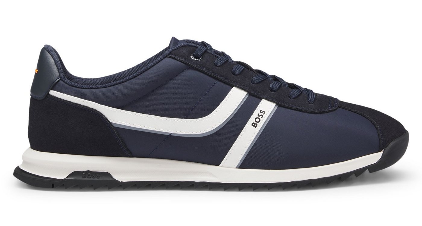 BOSS ORANGE Zayn_Lowp Sneaker Freizeitschuh, Halbschuh, Schnürschuh im Retro-Look – Bild 4 von 5