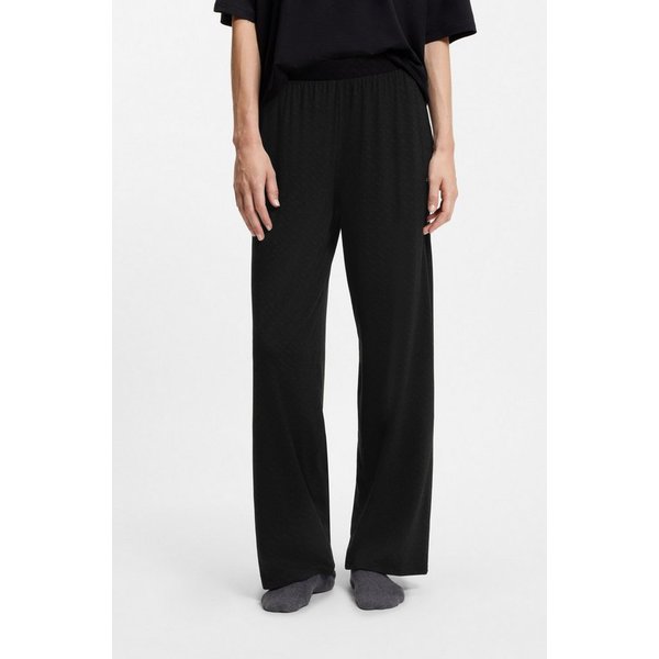 BOSS Pyjamahose Logo mit Monogramm-Print und Logo-Applikation