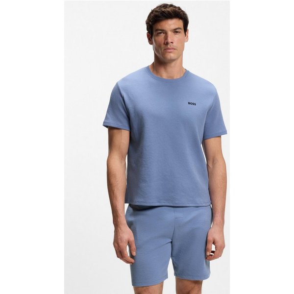 BOSS Pyjamaoberteil Waffle T-Shirt