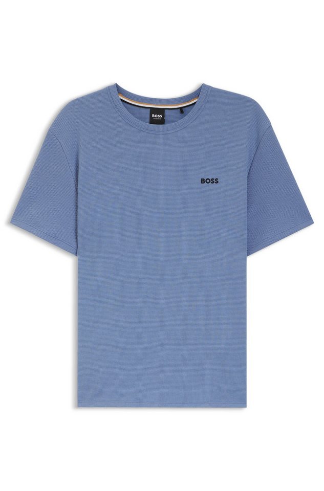 BOSS Pyjamaoberteil Waffle T-Shirt – Bild 4 von 5