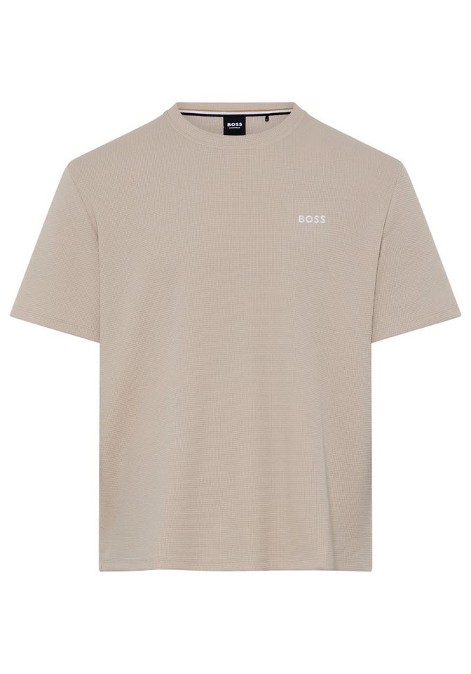 BOSS Pyjamaoberteil Waffle T-Shirt – Bild 4 von 5