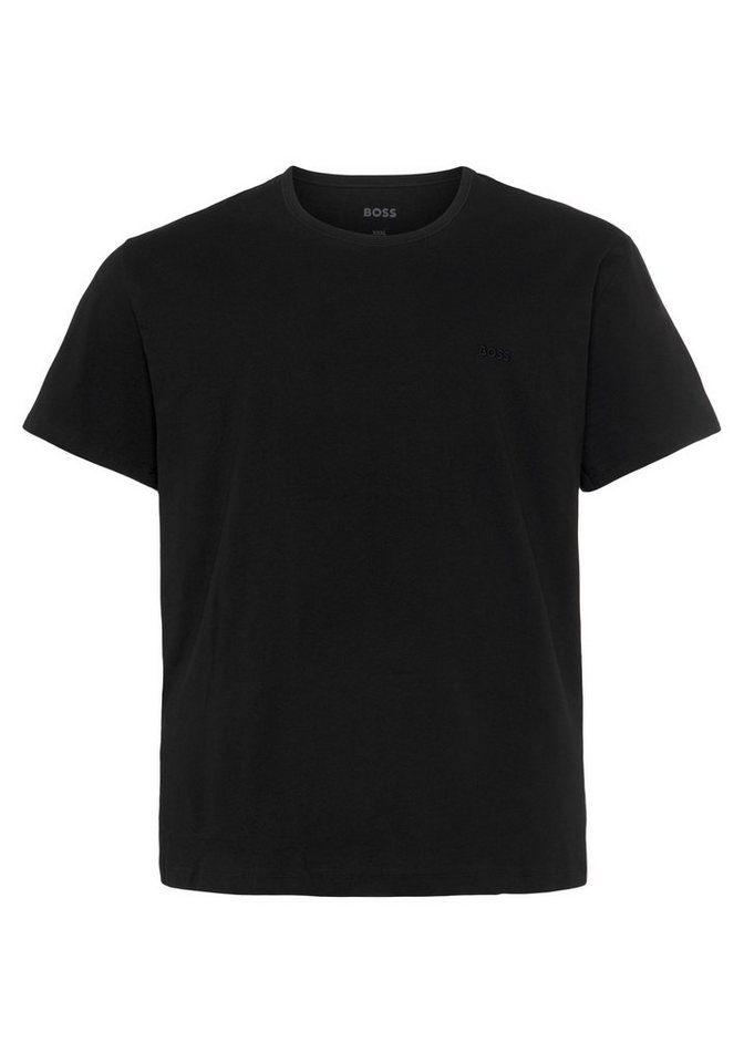 BOSS Rundhalsshirt B-TShirtRN 2P Comfor (Packung, 2-tlg., 2er-Pack) mit tonalen Logo – Bild 3 von 5