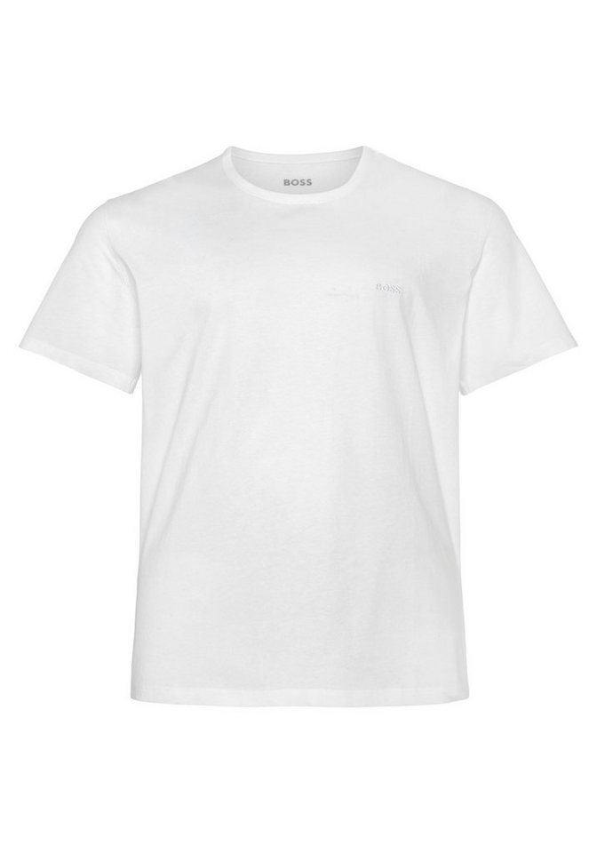 BOSS Rundhalsshirt B-TShirtRN 2P Comfor (Packung, 2-tlg., 2er-Pack) mit tonalen Logo – Bild 4 von 5