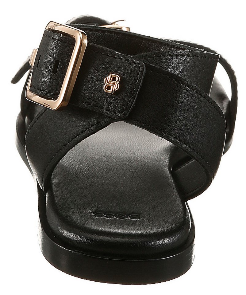 BOSS Sandale Sommerschuh, Leder Sandalette mit Fesselriemen – Bild 2 von 5