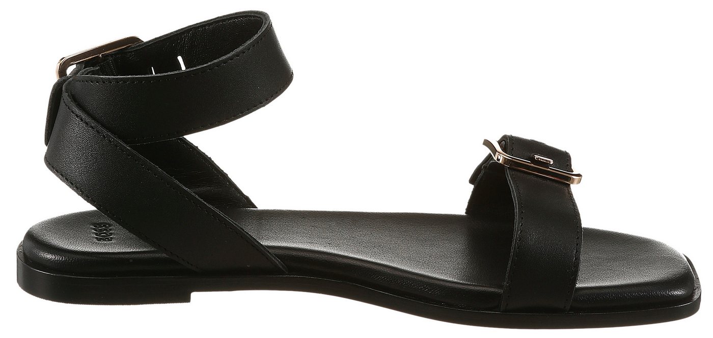 BOSS Sandale Sommerschuh, Leder Sandalette mit Fesselriemen – Bild 5 von 5
