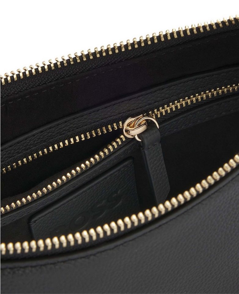 BOSS Schultertasche Halfmoon Shoulder Bag, aus echtem Rindsleder – Bild 2 von 2