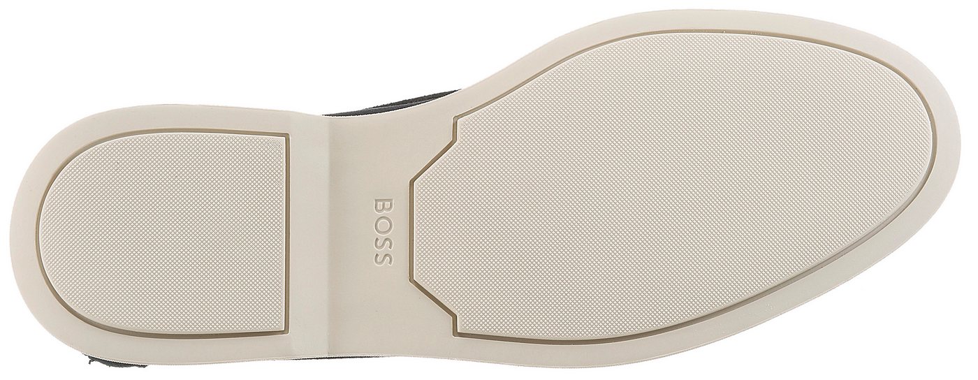 BOSS Sienne_Boat Bootsschuh Freizeitschuh, Halbschuh, Schnürschuh in eleganter Optik – Bild 3 von 5