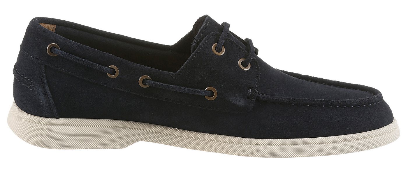 BOSS Sienne_Boat Bootsschuh Freizeitschuh, Halbschuh, Schnürschuh in eleganter Optik – Bild 5 von 5