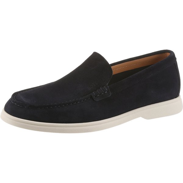 BOSS Sienne_Loaf Loafer Schlupfschuh, Mokassin, Loafer mit aufwändiger Naht