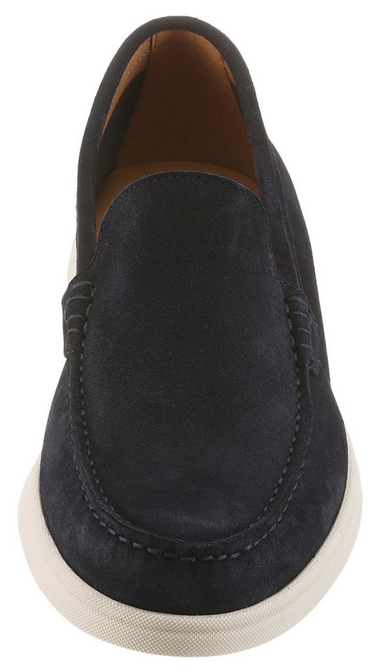 BOSS Sienne_Loaf Loafer Schlupfschuh, Mokassin, Loafer mit aufwändiger Naht – Bild 4 von 5