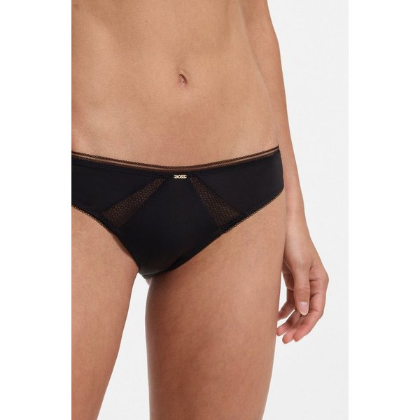 BOSS Slip BRIEF B.PURE mit Spitzeneinsatz