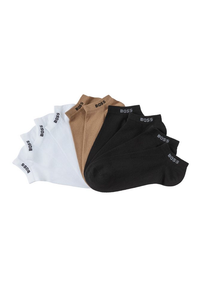 BOSS Sneakersocken 5P AS Uni CC (Packung, 5-Paar) mit BOSS Label – Bild 3 von 5