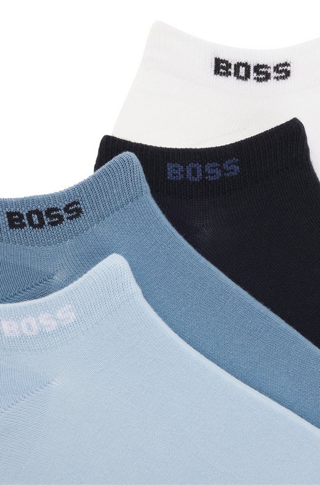 BOSS Sneakersocken 5P AS Uni CC (Packung, 5-Paar) mit BOSS Label – Bild 2 von 4