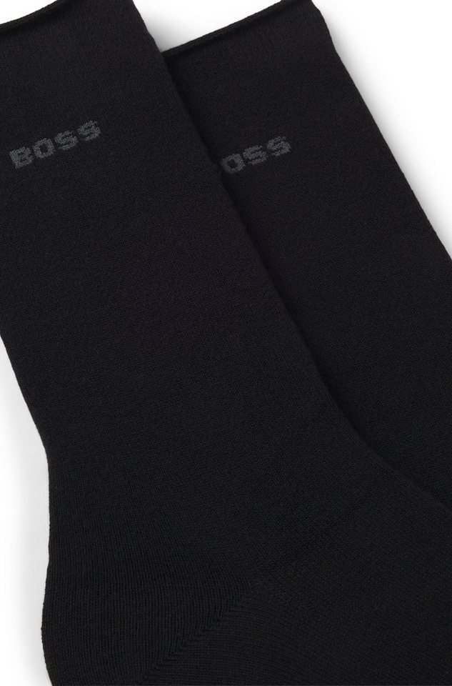 BOSS Socken (2-Paar) mittelhoch, verstärkte Zehen- und Fersenpartie – Bild 2 von 4