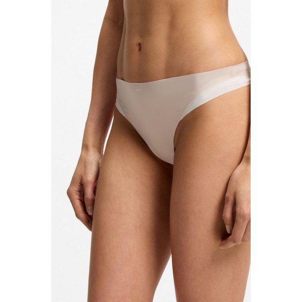BOSS String THONG_B.MIRAGE Zweifarbig, aus Stretch-Jersey