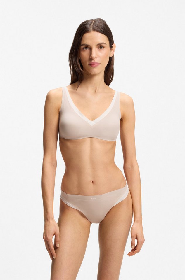 BOSS String THONG_B.MIRAGE Zweifarbig, aus Stretch-Jersey – Bild 3 von 5