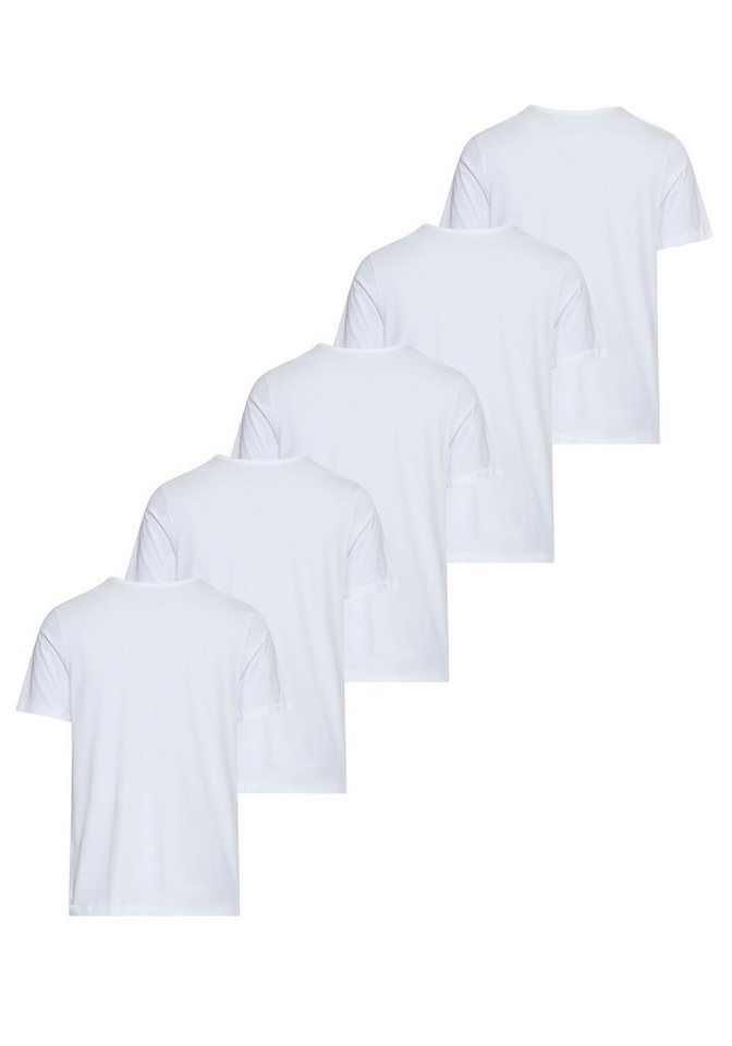 BOSS T-Shirt 5 Pack Authentic (5-tlg) Basic, Rundhals Sparpackung Set Logo – Bild 5 von 5