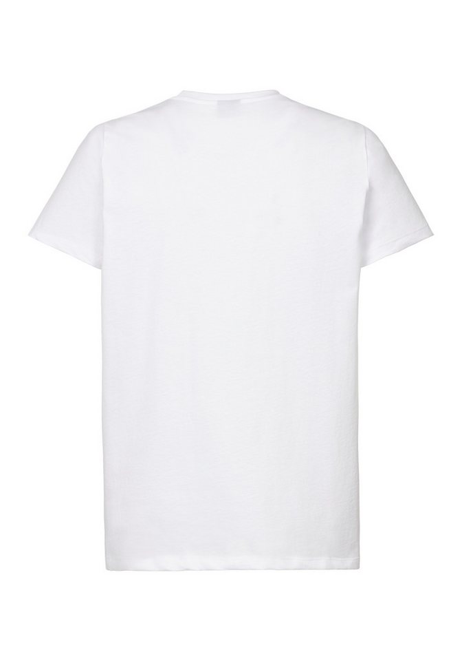 BOSS T-Shirt Rundhals, Jersey, kleines Logo, regular fit – Bild 3 von 3