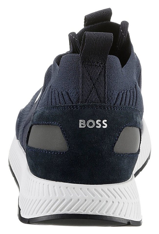 BOSS Titanium_Runn Slip-On Sneaker mit elastischem Einstieg, Freizeitschuh, Halbschuh, Schlupfschuh – Bild 2 von 5