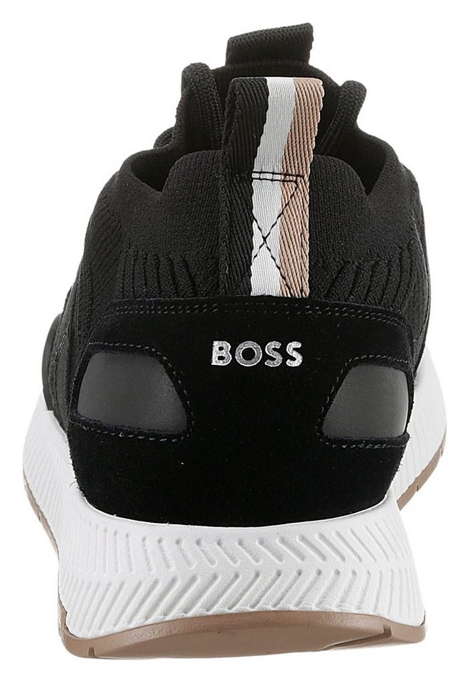 BOSS Titanium_Runn Slip-On Sneaker mit elastischem Einstieg, Freizeitschuh, Halbschuh, Schlupfschuh – Bild 2 von 5