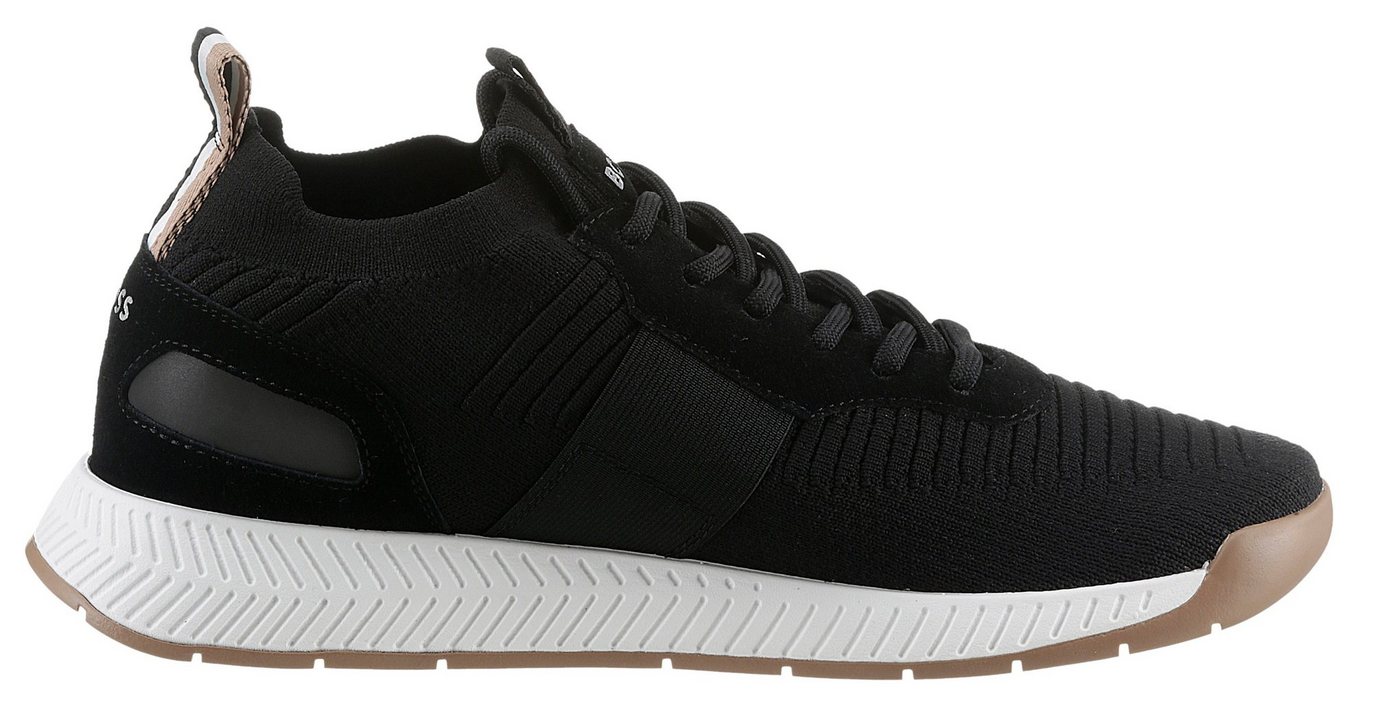 BOSS Titanium_Runn Slip-On Sneaker mit elastischem Einstieg, Freizeitschuh, Halbschuh, Schlupfschuh – Bild 5 von 5
