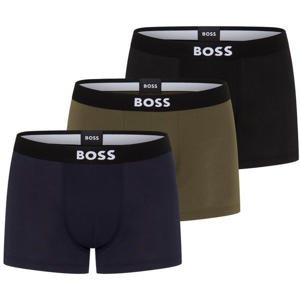 BOSS Trunk 3P Micro ONE (Packung, 3-St) elastischer Bund